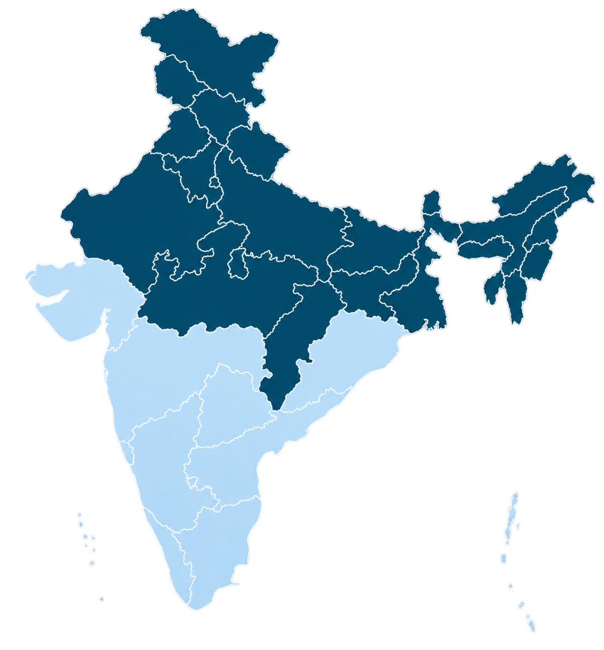 North & East India
